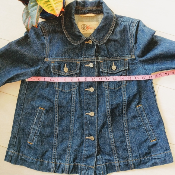 Gap Denim Jacket with Pleated Back - Picture 7 of 14
